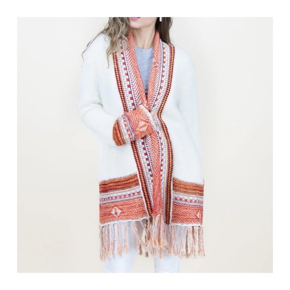 Native Open Cardigan Sweater - Picture 8 of 11